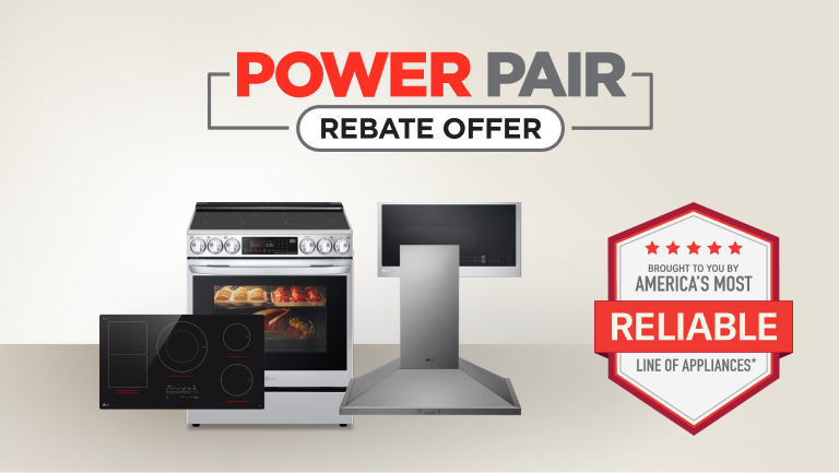 LG Power Pair Bundle Promotion Instant Rebate Offer up to $200 off 